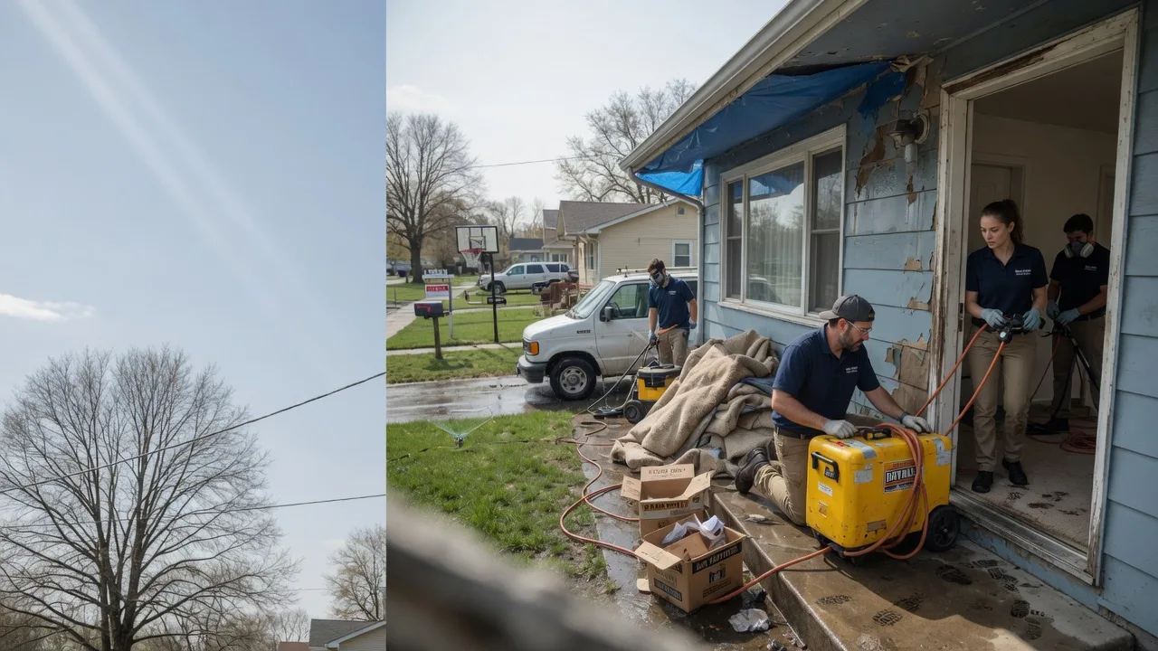 Basement Flood Cleanup in Bledsoe, TX near me